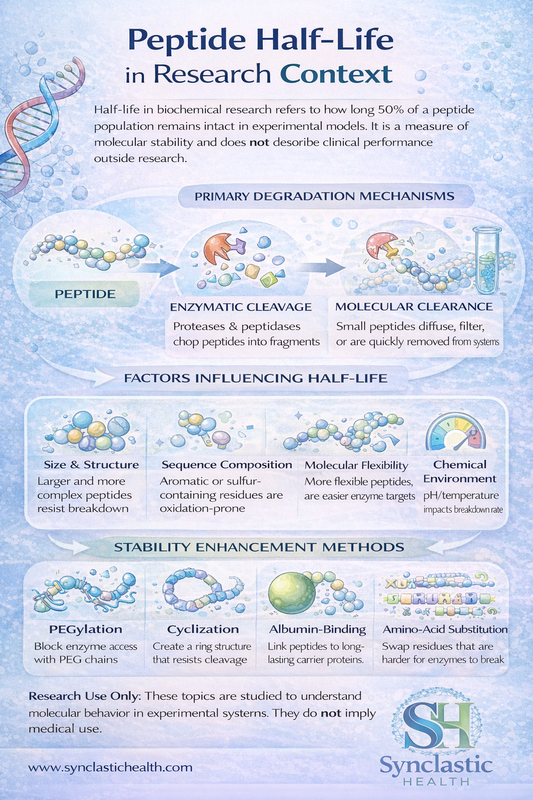 Understanding Peptide Half-life
