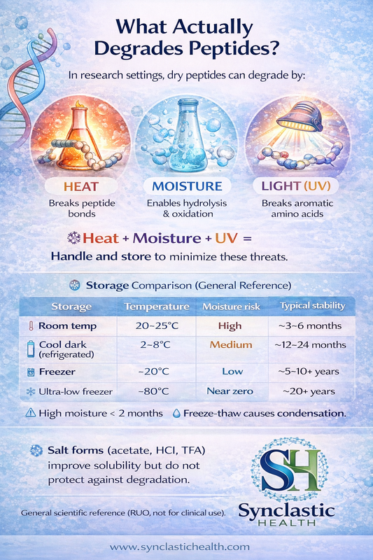 What Actually Degrades Peptides?